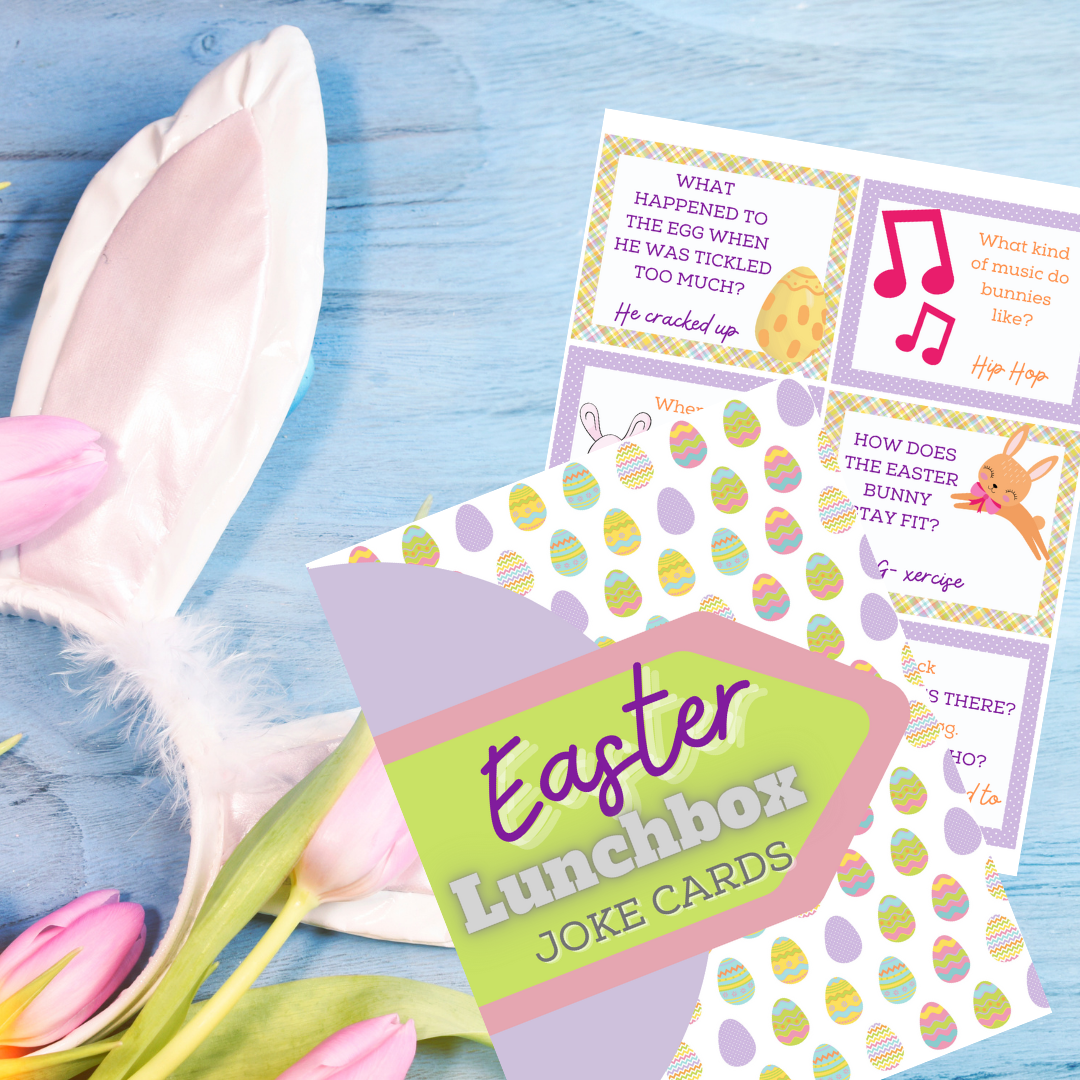 Easter Lunchbox Joke Cards