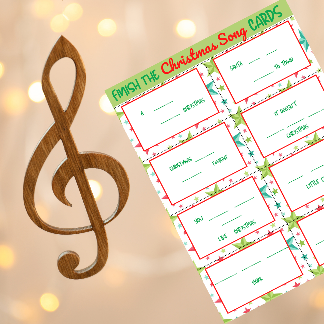 Finish the Christmas Song Game