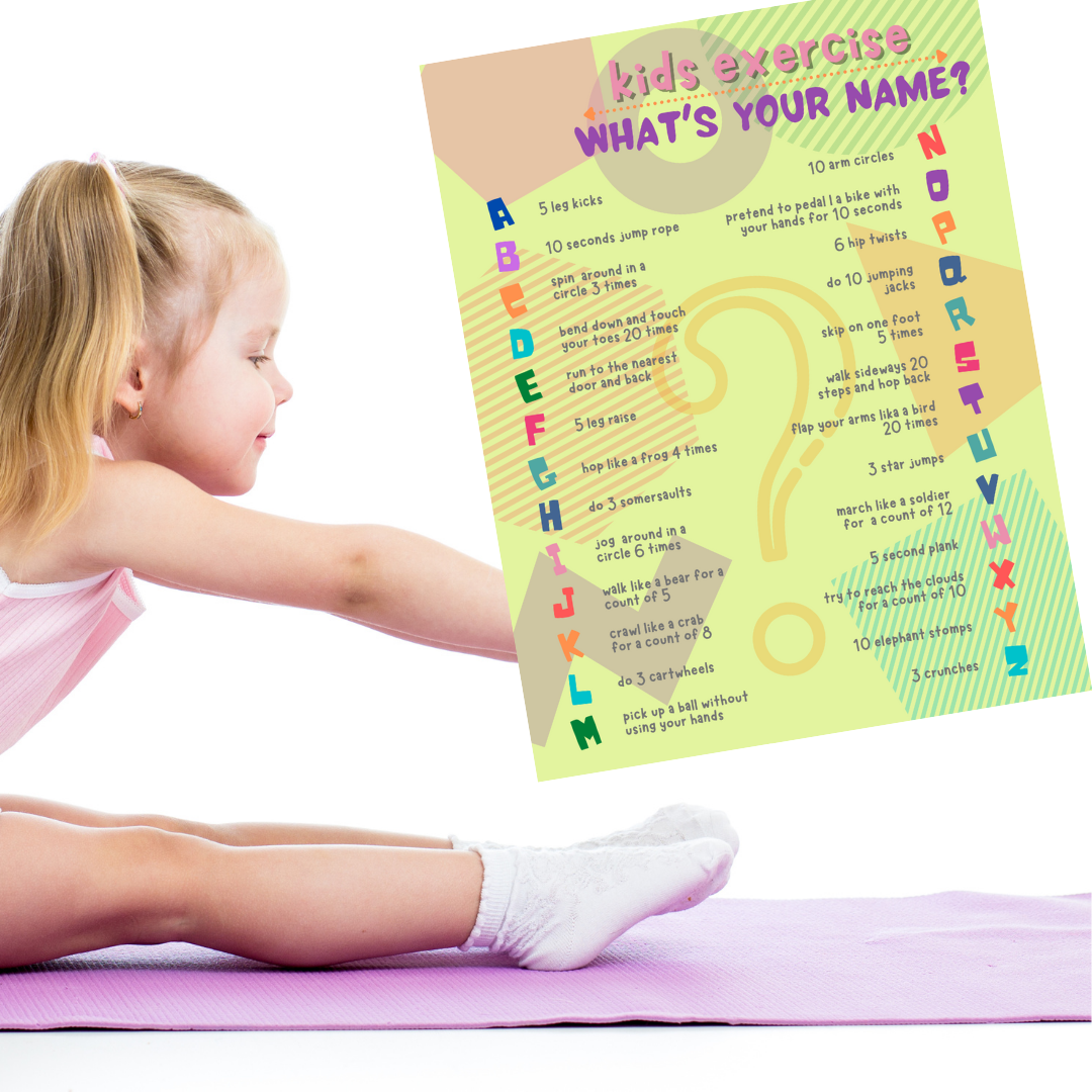 Kids Exercise: What's your name?