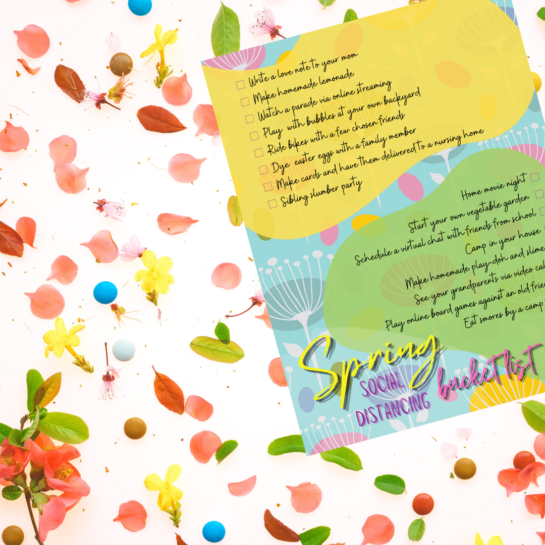Spring Social Distancing Bucket List