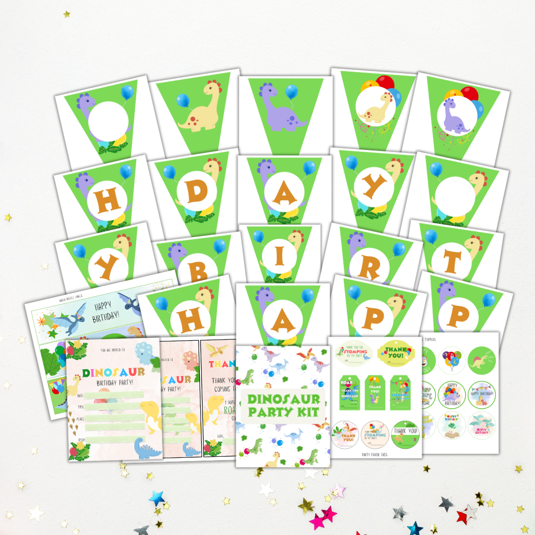 Dinosaur Party Kit