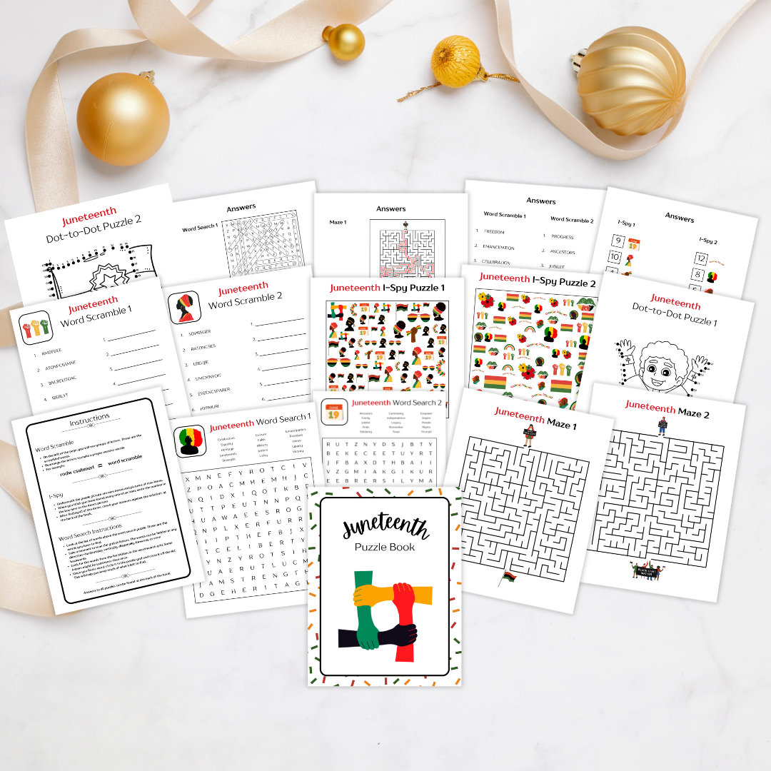 Holiday Puzzles Book