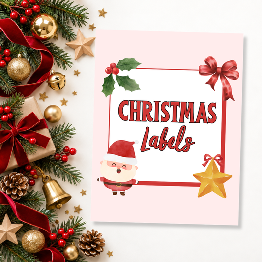 Holiday Gift Labels