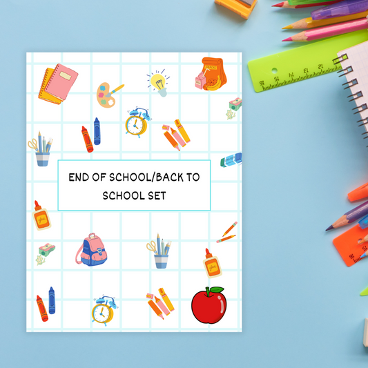 End of School/Back to School Set