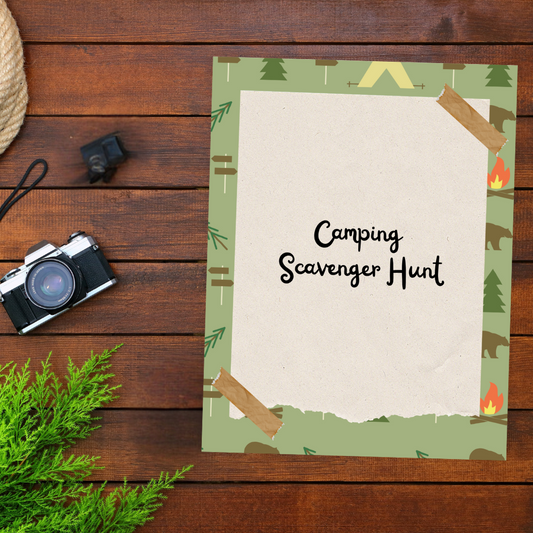 Camping Scavenger Hunt