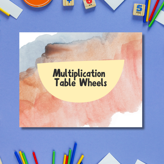Multiplication Table Wheel