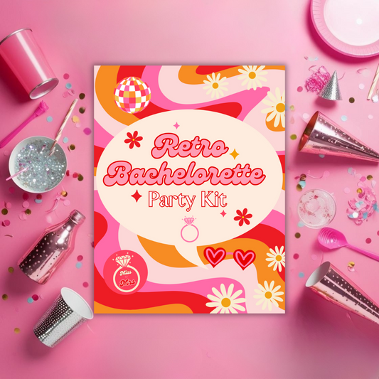 Retro Bachelorette Party Kit