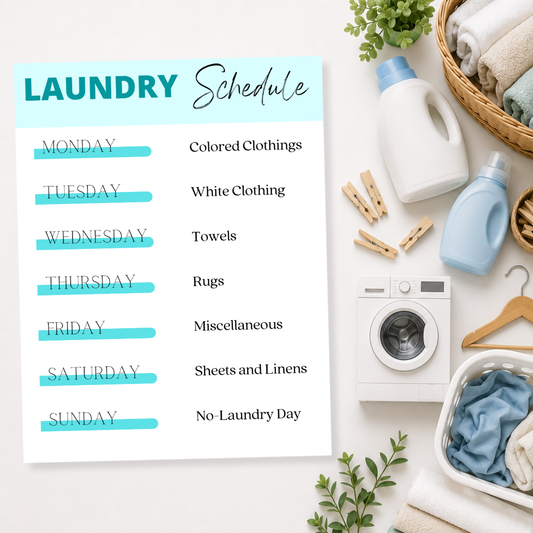 Laundry Schedule