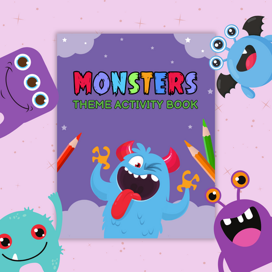 Monsters Theme Activity Book