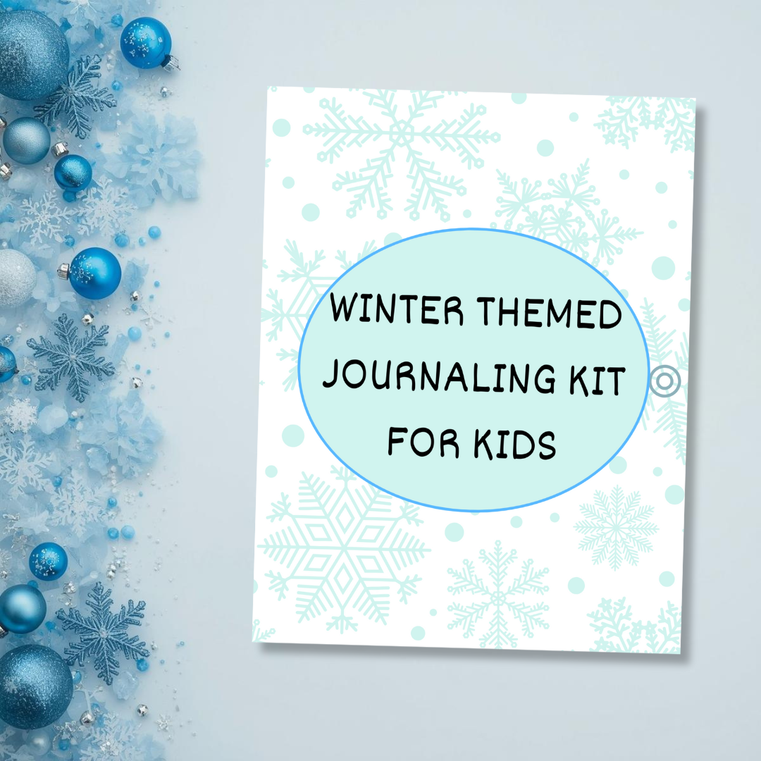 Winter Themed Journaling Kit for Kids