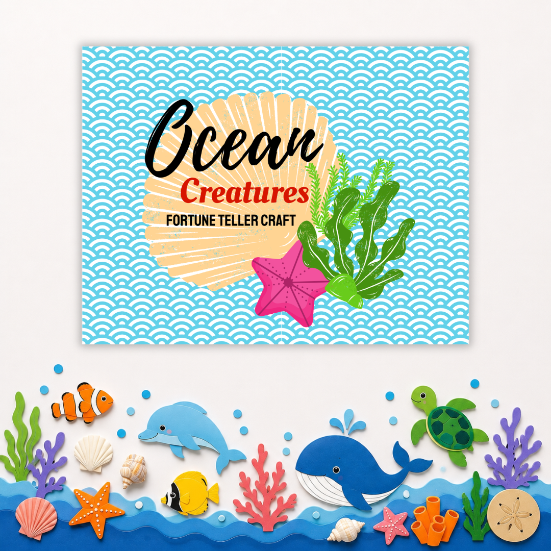 Ocean Creatures Fortune Teller Craft