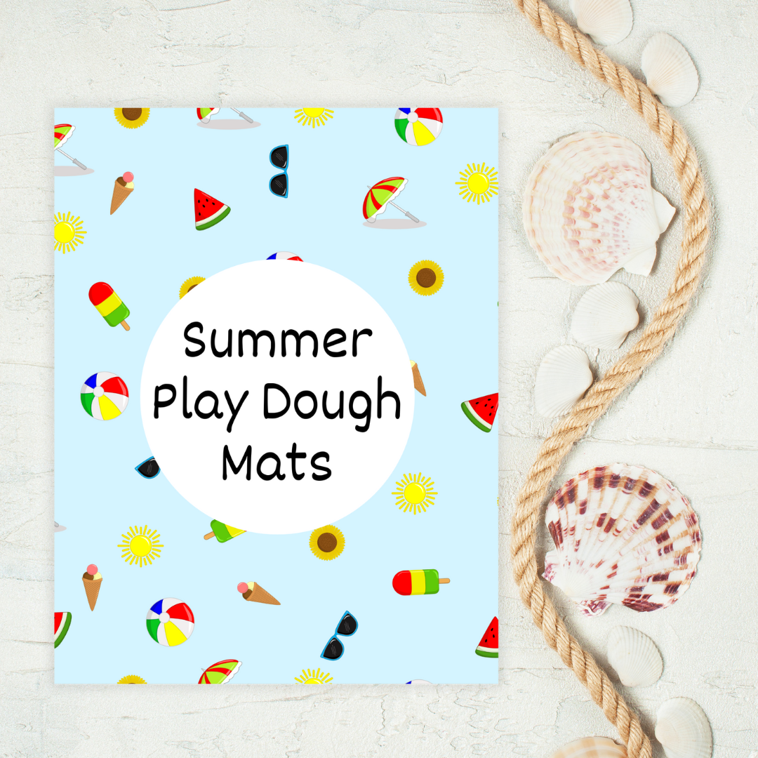 Summer Play Dough Mats