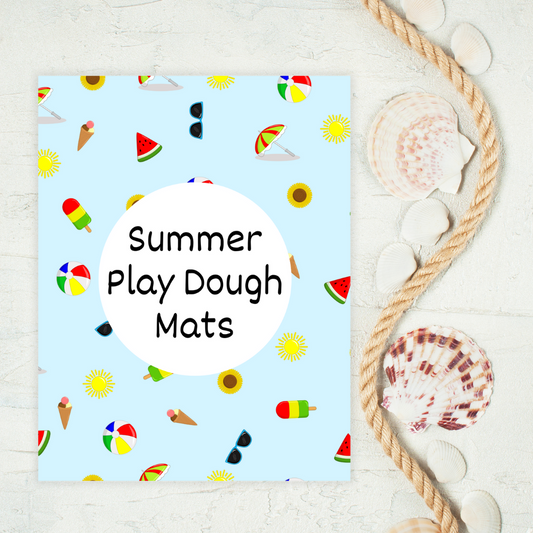 Summer Play Dough Mats