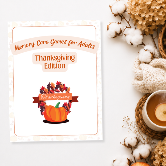 Memory Care Games for Seniors: Thanksgiving Edition