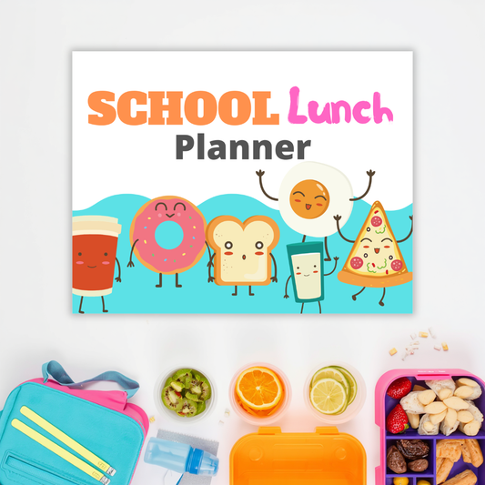 Weekly School Lunch Planner