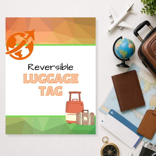 Reversible Luggage Tag