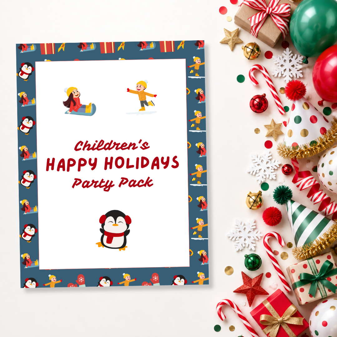 Children’s Happy Holidays Party Pack