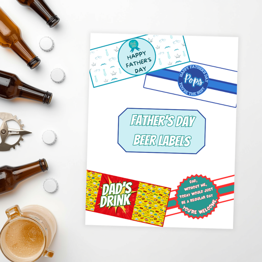 Father’s Day Beer Labels