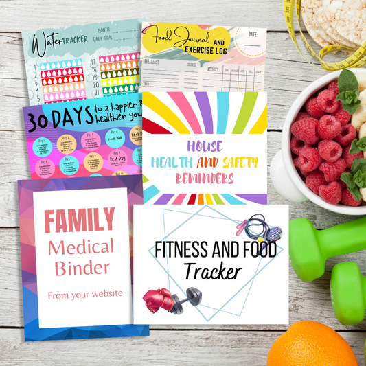 Health, Safety and Fitness Templates Bundle