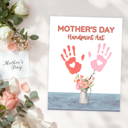 Mother's Day Handprint Art