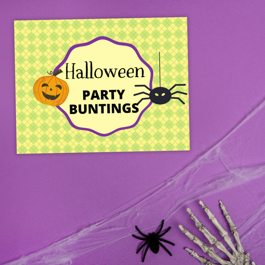 Halloween Party Buntings