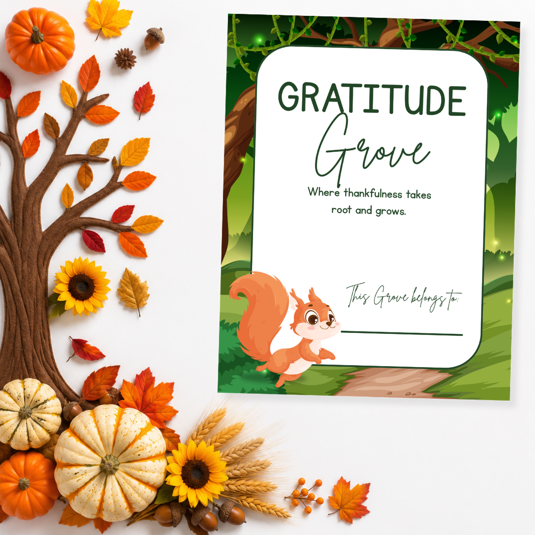 Gratitude Grove Thanksgiving Activity