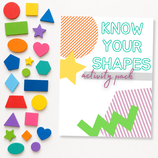 Know Your Shapes Activity Pack