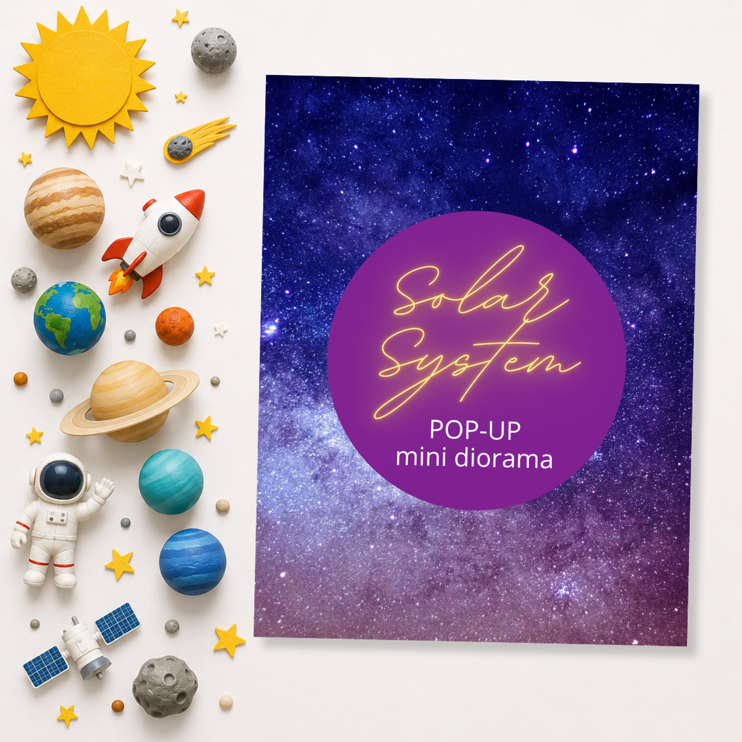 Solar System Pop-up Mini Diorama