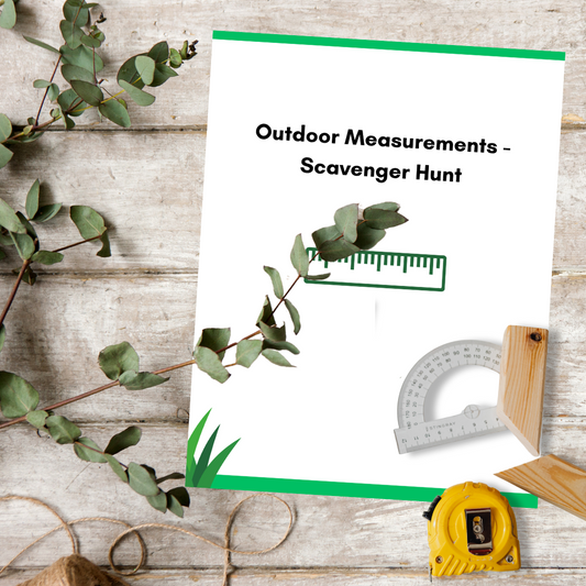 Outdoor Measurements - Scavenger Hunt