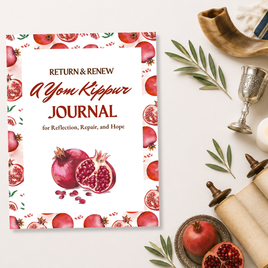 Yom Kippur Reflection Journal