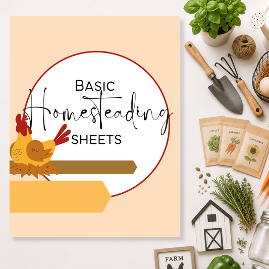 Basic Homesteading Sheets