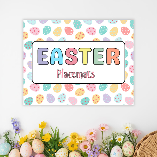Easter Activity Placemats