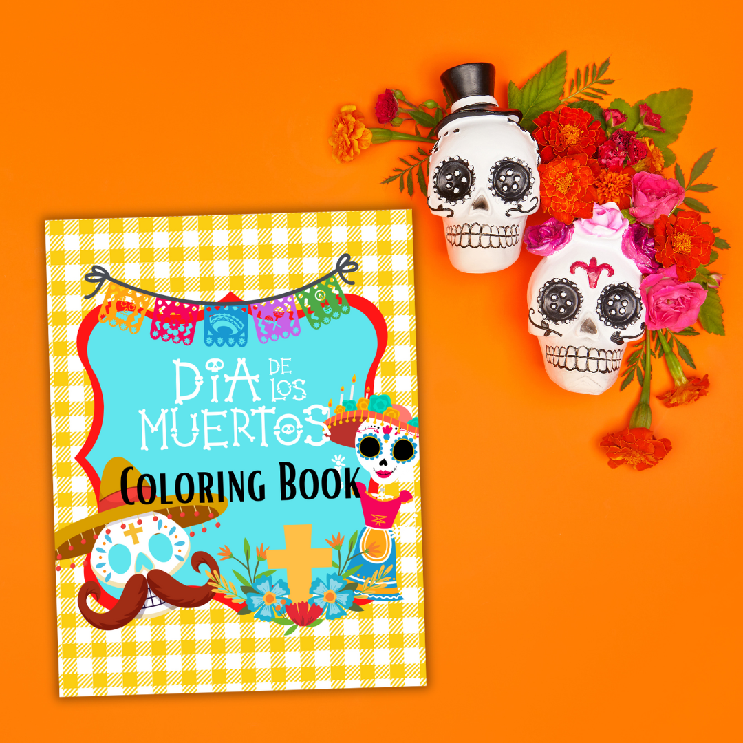 Dia De Los Muertos Coloring Book