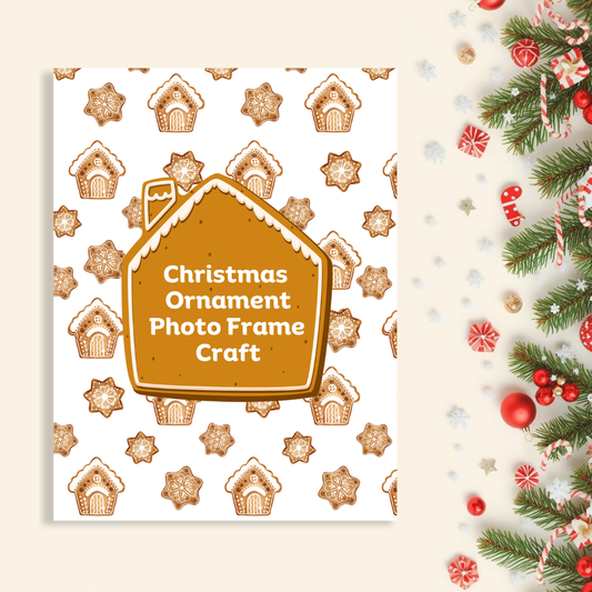 Christmas Ornament Photo Frame Craft