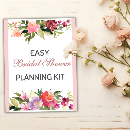 Easy Bridal Shower Planning Kit