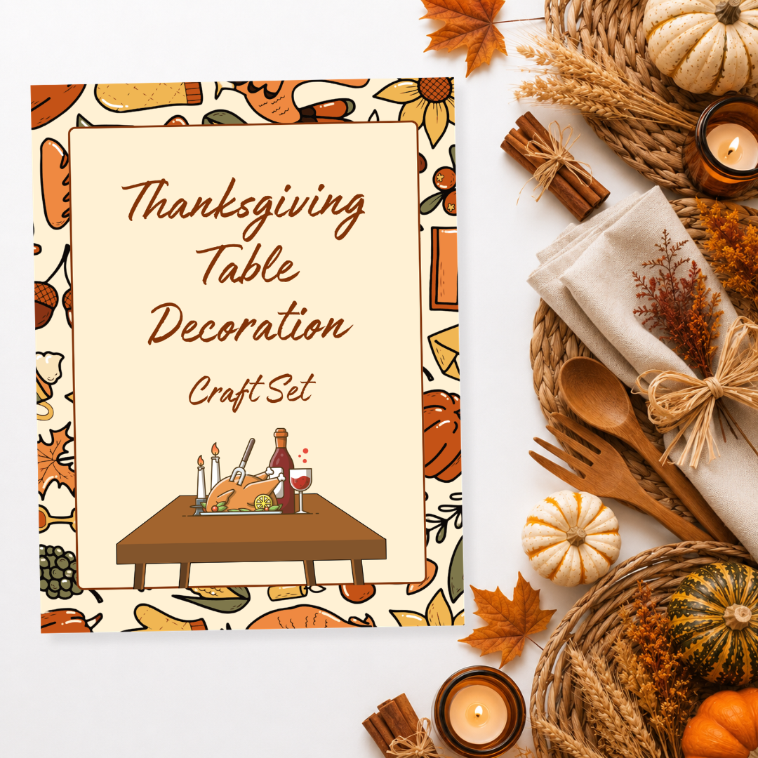 Thanksgiving Table Decorations Craft