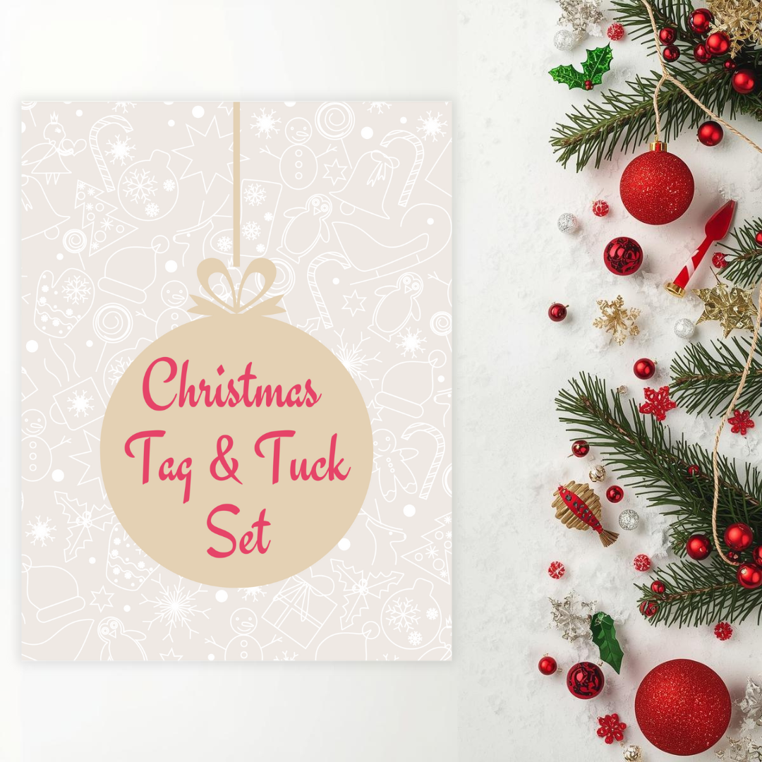 Christmas Tag and Tuck Set