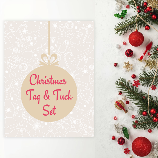 Christmas Tag and Tuck Set