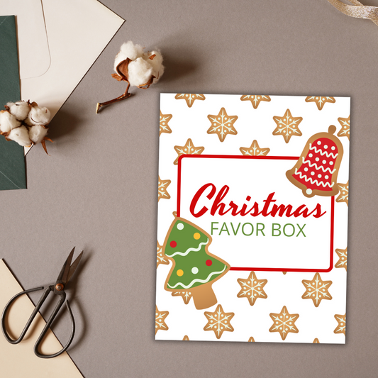 Christmas Favor Box