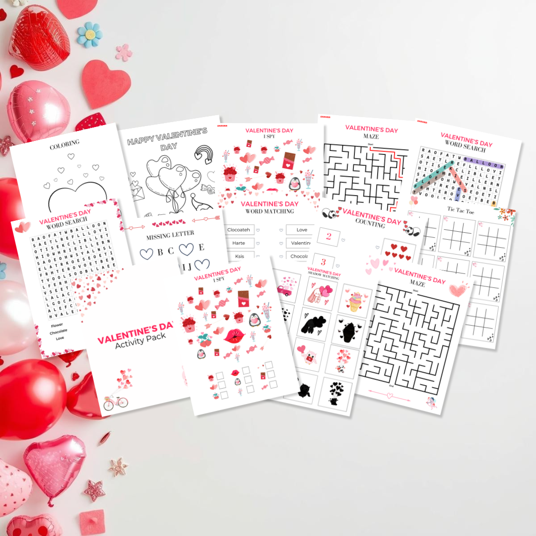 Valentine’s Day Activity Pack