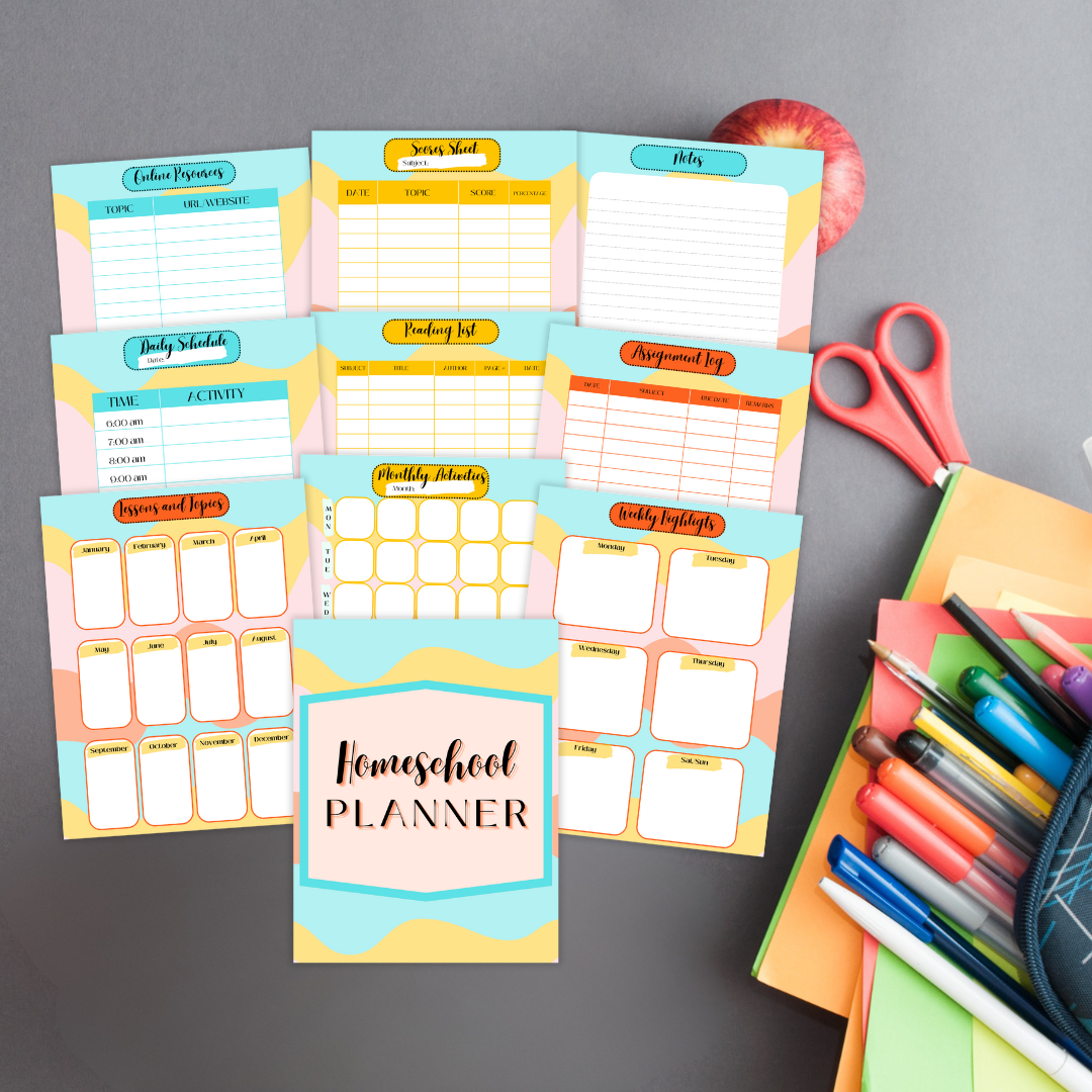 Home Learning Organizer