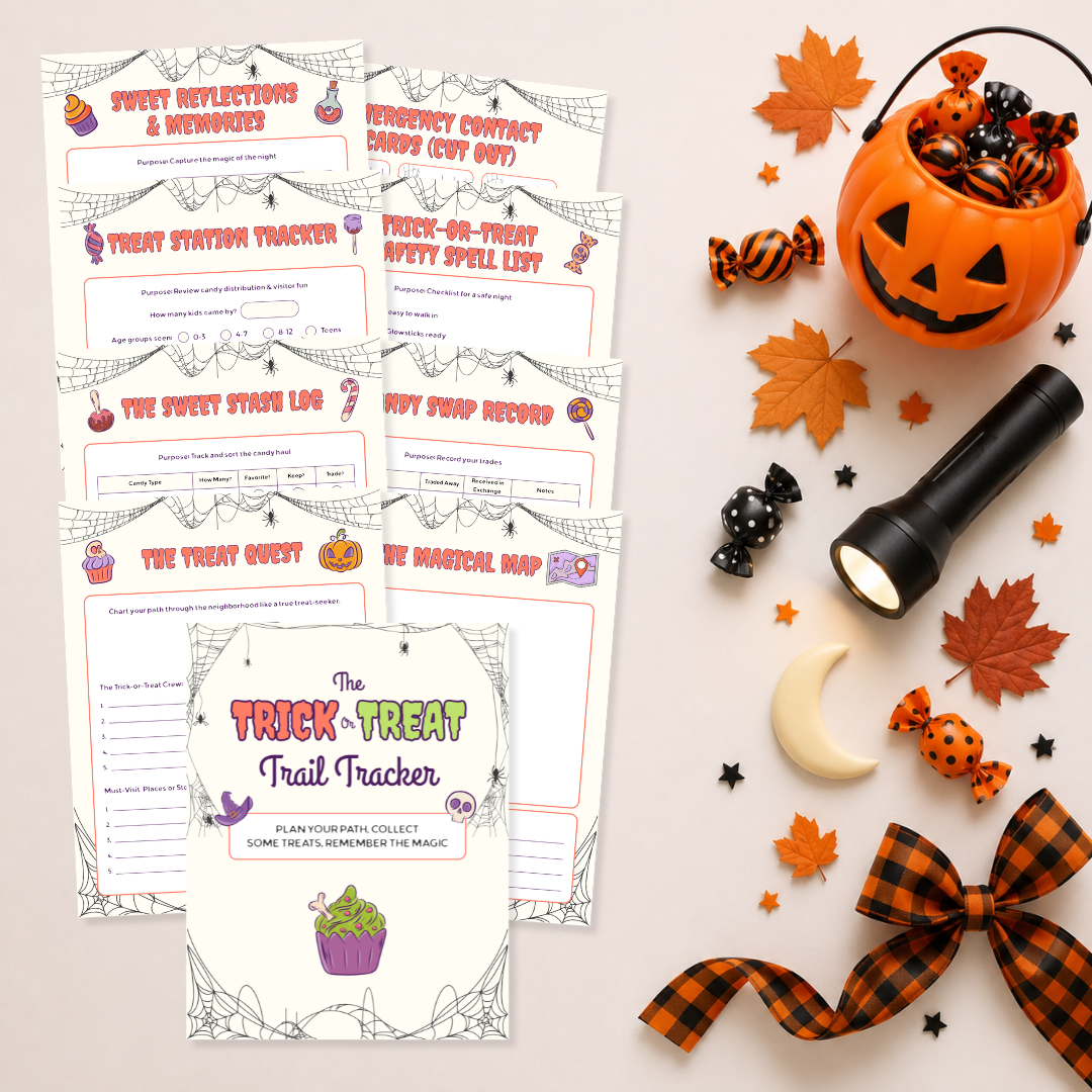 Trick or Treat Trail Planner