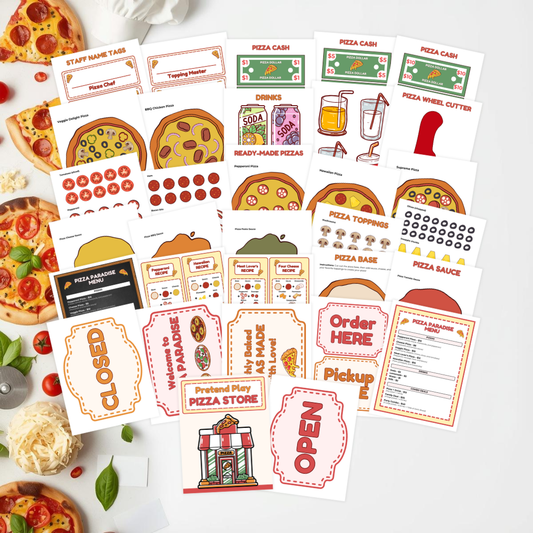 Pizza Shop Pretend Play