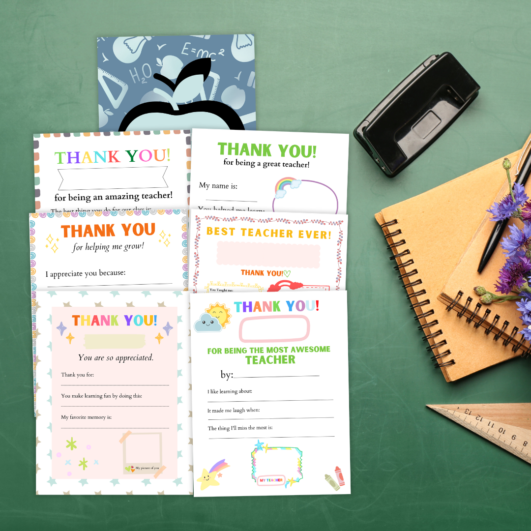 Teacher Appreciation Pages