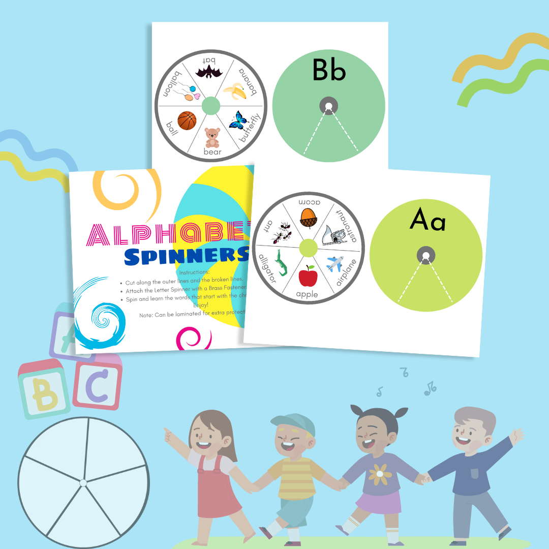 Alphabet Spinners