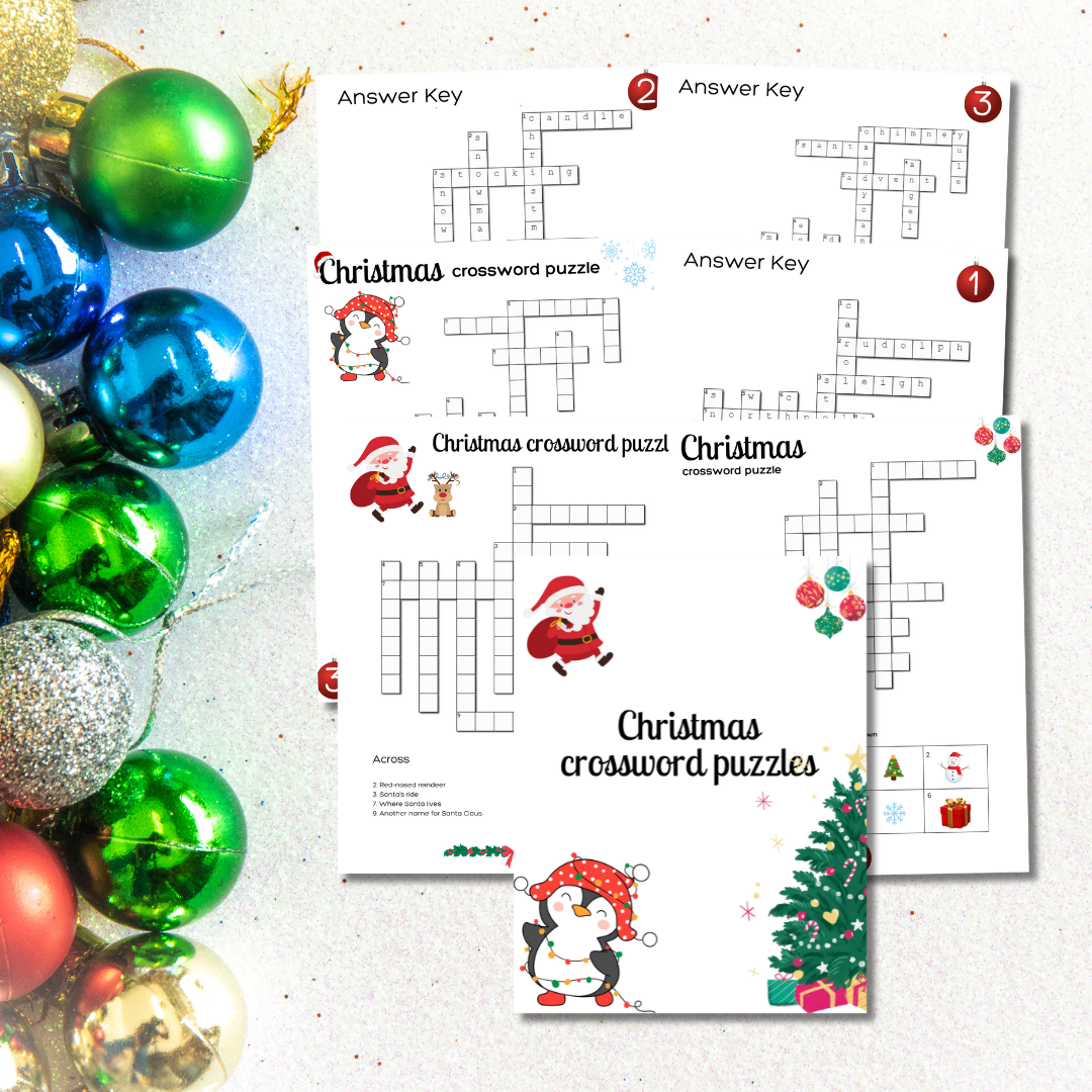 Christmas Crossword Puzzles