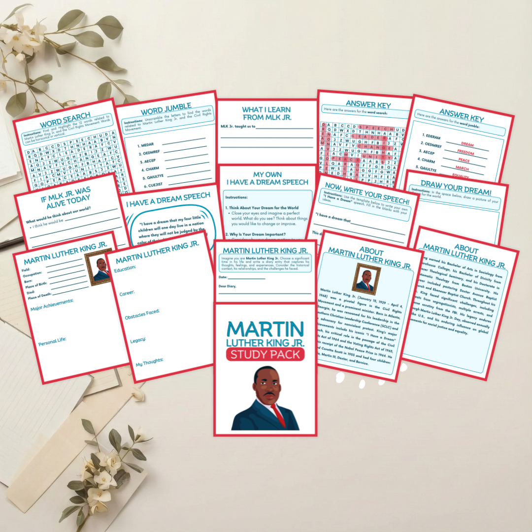 Martin Luther King Jr. Study Pack