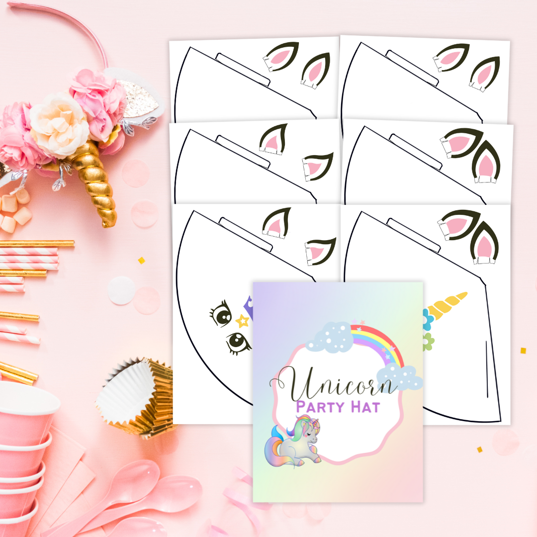 Unicorn Party Hat