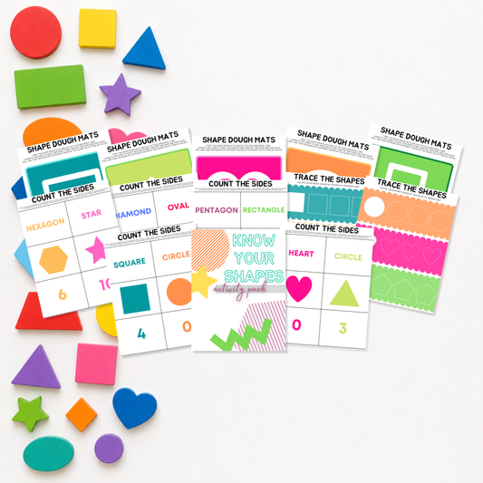 Know Your Shapes Activity Pack