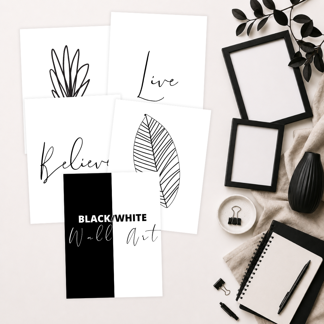 Black / White Wall Art